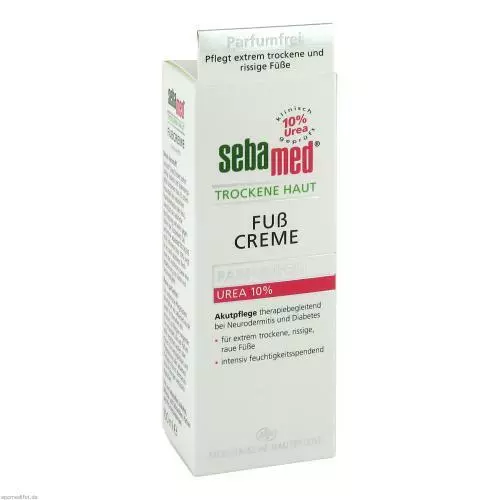 SEBAMED Trockene Haut parfümfrei Fußcreme Urea10% 100 ml