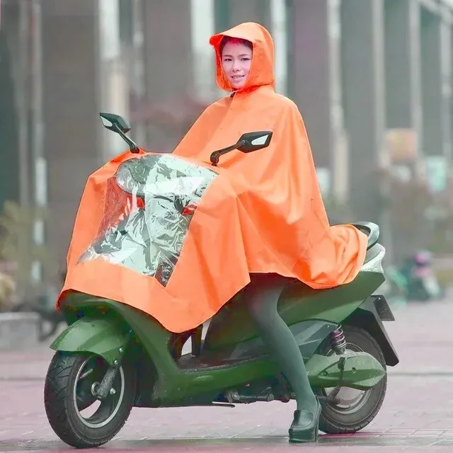 Copertura antipioggia poncho mantella impermeabile per moto scooter A7800137 3