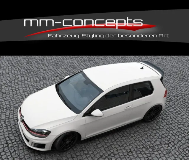 COUPE SPOILER DE toit approche pour VW Golf 7 GTI Clubsport spoiler splitter  arrière arrière EUR 119,95 - PicClick FR