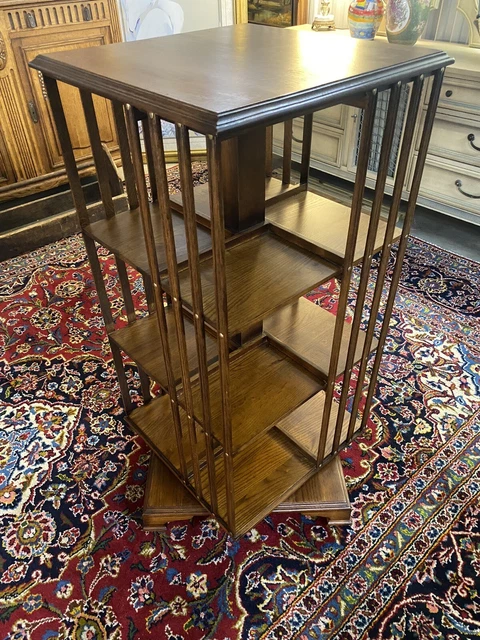 Mid Century Revolving bookcase
