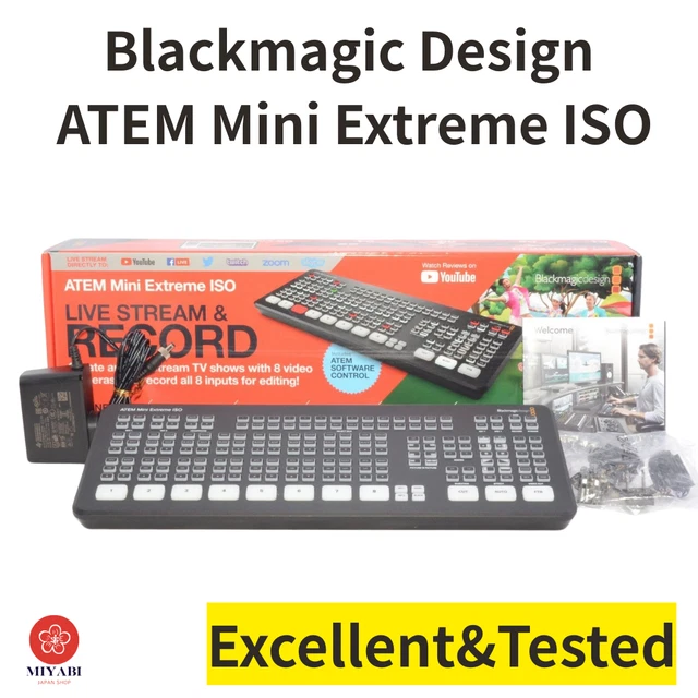 BLACKMAGIC DESIGN ATEM Mini Extreme ISO excellent fonctionnement testé ...