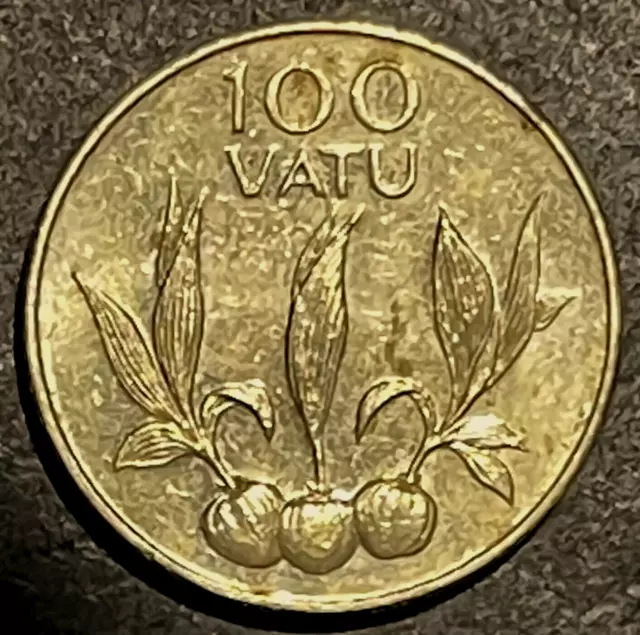 Vanuatu 2002  •  100 Vatu standard issue circulation coin