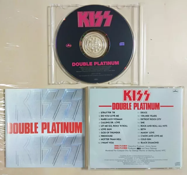 KISS - Doppelplatin - 2004 Japan Neuauflage CD Obi ** FREHLEY'S COMET