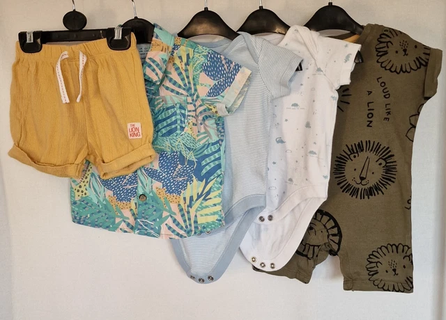 Pacchetto vestiti per bambini età 3-6 metri. Usato. Condizioni perfette. Marche miste.