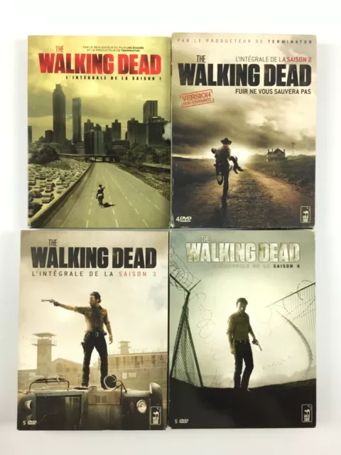 The Walking Dead Saison 1 à 4 (1 2 3 4) / Coffret Lot DVD
