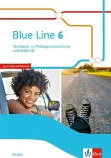BLUE LINE 6. Ausgabe Bayern: Workbook mit Prüfungsvor... | Livre | état ...