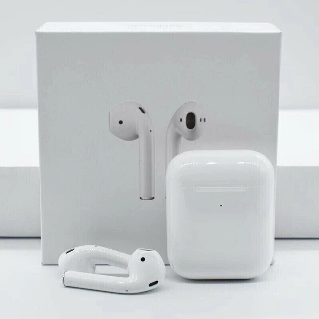 APPLE AIRPODS 2ND Gen Bluetooth Earbuds Earphone Headset + Charging