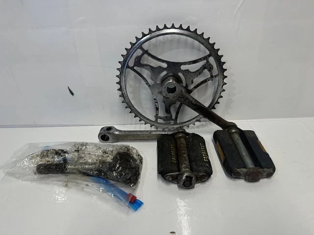 vintage raleigh crankset