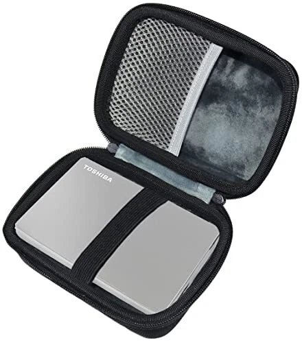 EVA Hard Travel Carrying Case for Toshiba Canvio Flex 4TB/2TB /1TB ...