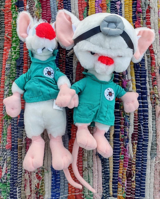 Pinky And The Brain Plush FOR SALE! - PicClick