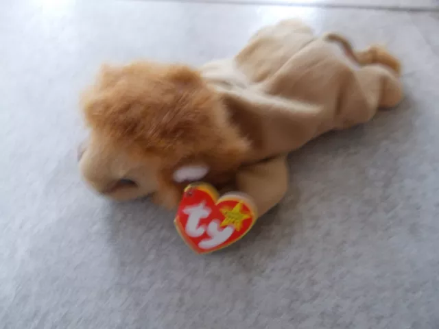 TY The Beanie Babies Collection - Plüschtier - Löwe Roary