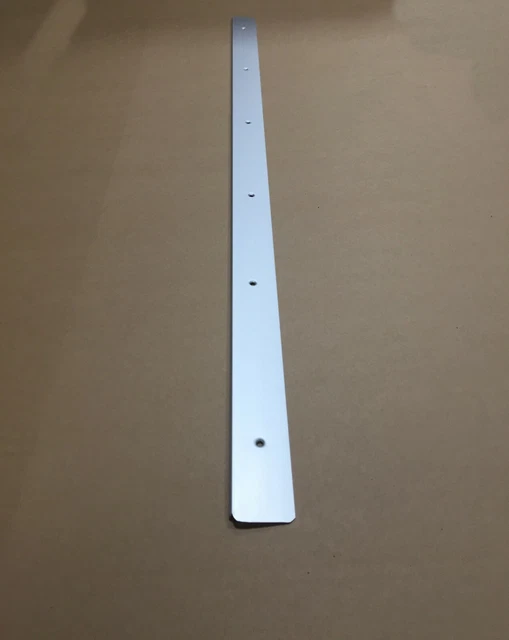 MATT SILVER KITCHEN Worktop Breakfast Bar End Cap Trim 30mm x 900mm FREE DELIVER £10.99