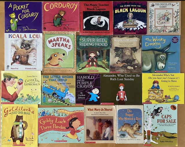 SCHOLASTIC CHILDREN’S PICTURE Books AR Level 3.03.9 LOT of 20 Grade K