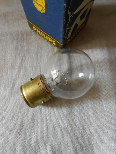 Ampoule Halogène Philips De Projection 500W 125V - Neuf D'origine (NOS) Sous Blister