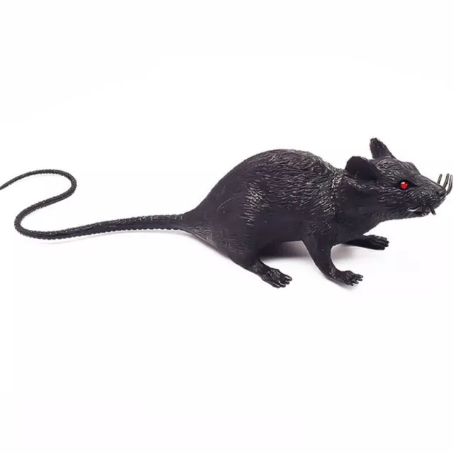 Fake Rubber Plastic Rats Mouse Tricks Pranks Props Toy Children Hallowen G