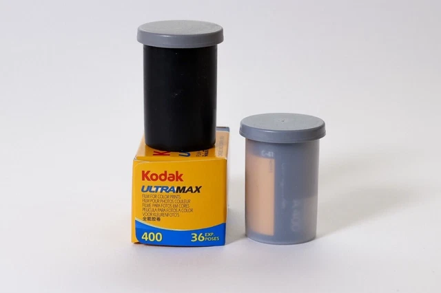 Pack De 2 Rollos De Película Kodak Portra 400 De 35mm, 36 Exposiciones Cada Uno, ISO 400, Grano Fino Y Color Realista Para Fotografía Profesional