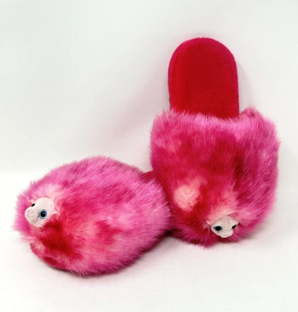 Harry Potter Pink Pygmy Puff Universal Studios Slippers Kids Size 2