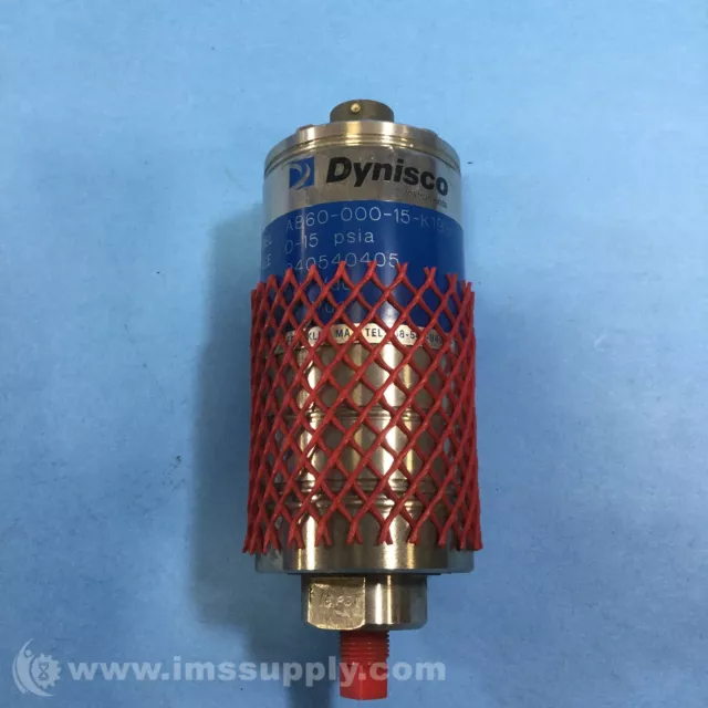 Dynisco A860-000-15-K199, Pressure Transducer 0-15 PSIA USIP