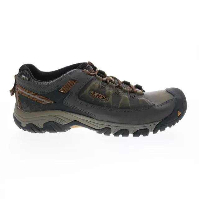 KEEN TARGHEE III Waterproof 1017784 Mens Gray Leather Athletic Hiking ...