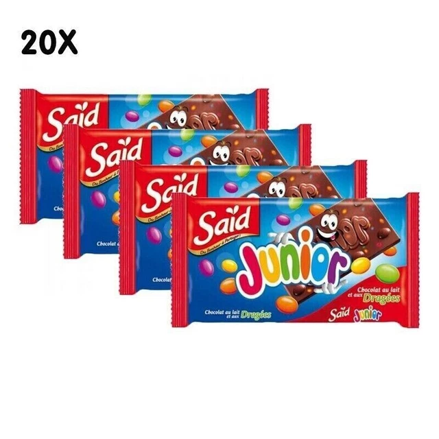 20X Junior Bar Chocolat 33 Grammes - Livraison Gratuite -جونيور...