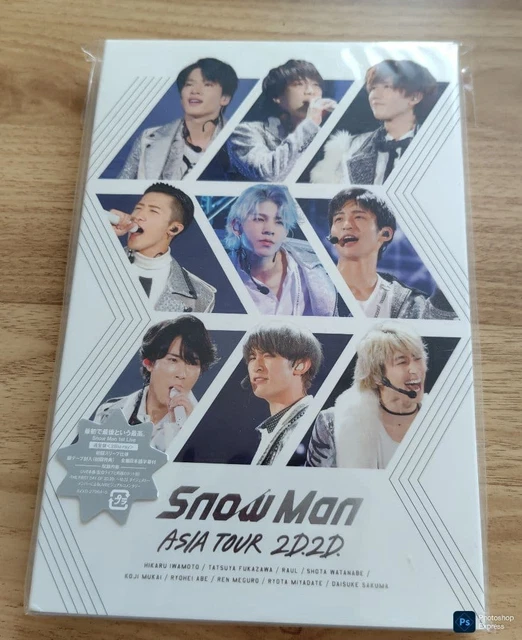 SNOW MAN ASIA Tour 2D.2D Blu-ray 2 Disc Concert Recording EUR 61