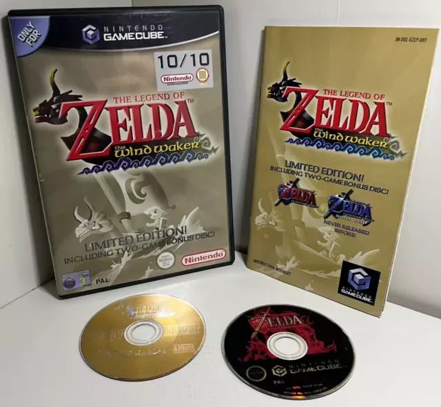 NEAR NEUWERTIG (Gamecube) The Legend of Zelda The Windwaker - UK PAL