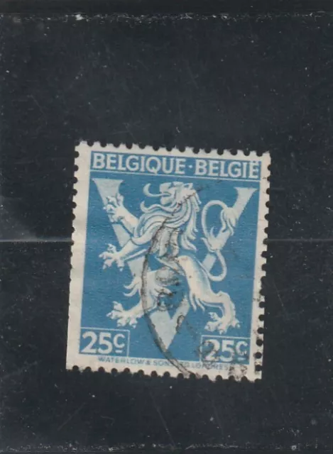 L6164 BELGIQUE timbre Y&T N° 676 de 1945 " Libération  " Oblitéré