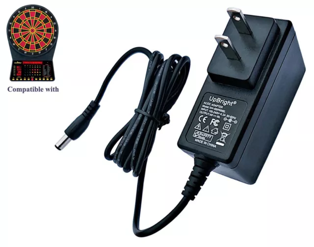 AC Adapter For Arachnid Cricket Pro 300 650 670 750 800 900 Electronic Dartboard