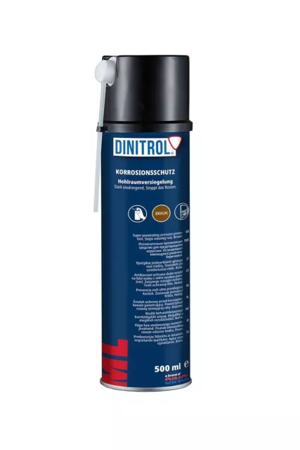 Dinol ML  Kriechfähiges Wachs Dinitrol 500ml Spraydose