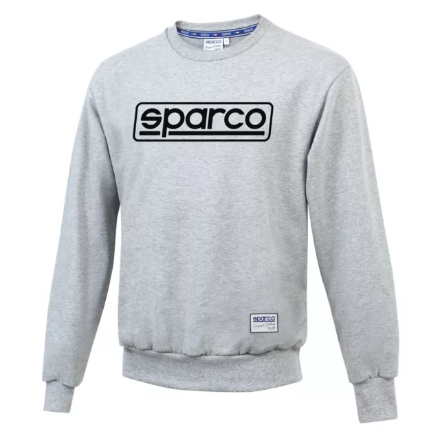 Sparco Sweat-Shirt 01321GR Taille XL Gris Crew Cou Sweetshirt Frame