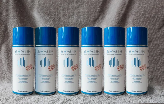 AESUB Scanning spray BLUE 400ml 6 can pack