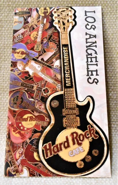 Hard Rock Cafe Los Angeles Merchandise Pamphlet Brochure - See Pictures
