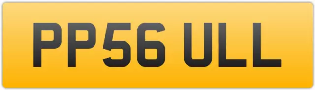 Paul Pauls Paula Pull Paolo Tow Private Registration Car Number Plate Pp56 Ull