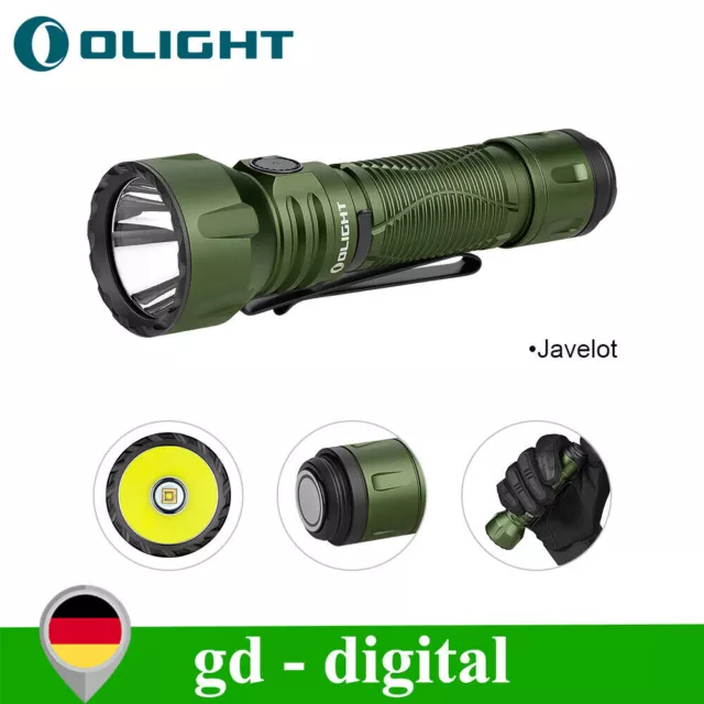 Olight Javelot 1350 Lumen 730m Leuchtweite EDC Taschenlampe mit Holster