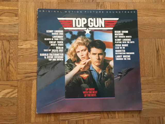 TOP GUN Soundtrack LP Vinyl