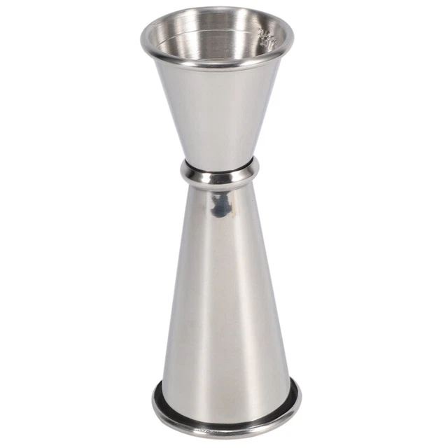 Jigger para barman, doble jigger premium inoxidable medición Schn E5R3