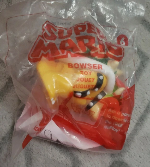 MCDONALDS NINTENDO SUPER Mario Bros Bowser Figure Happy Meal 2.5" 2017