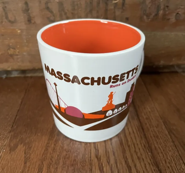Massachusetts Dunkin’ Donuts Coffee Cup Mug