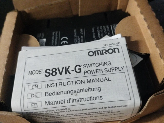 Omron Plc S8Vk-G01524 New Free Expedited Shipping