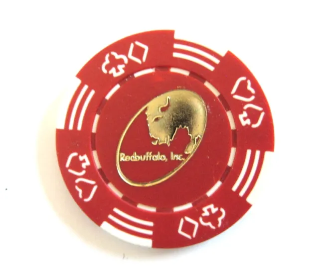 For Sale is a Casino-Style Chip from Red BuffaCasino-Style Chip from Red Buffalo