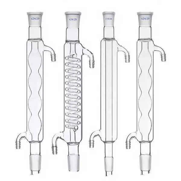 100mm-300mm Graham Liebig Allihn Condenser with Standard Joints Lab Glassware