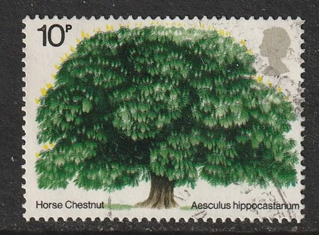 GB 1974 British Trees Horse Chestnut SG 949 Used