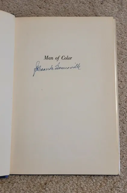 1949 African American Autobiography Signed Somerville Man Of Color Autograph 3