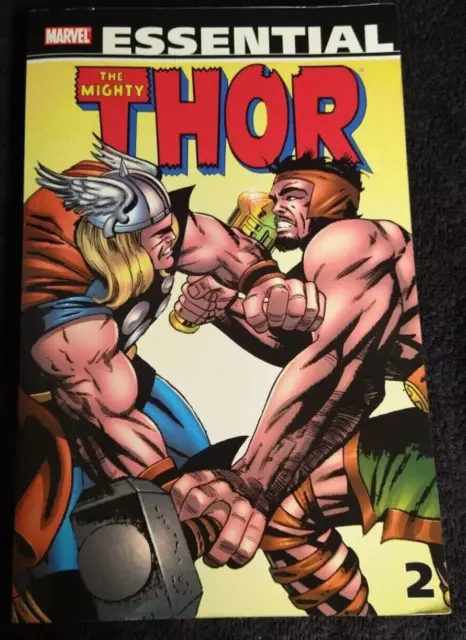 Marvel Essential The Mighty Thor #2 Comics 113-136 Paperback Stan Lee Jack Kirby