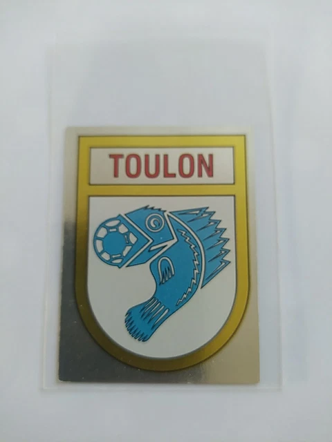 Carte Panini FOOT 89 – Equipe Toulon N°330 – Saison 1988 – Grade 6,5