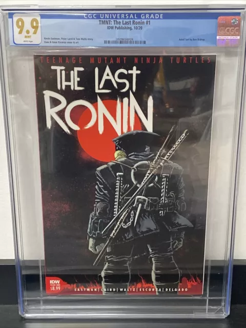 The Last Ronin #1 CGC 9.9 (not 9.8) IDW 2020 * TMNT Cover A 1st Print