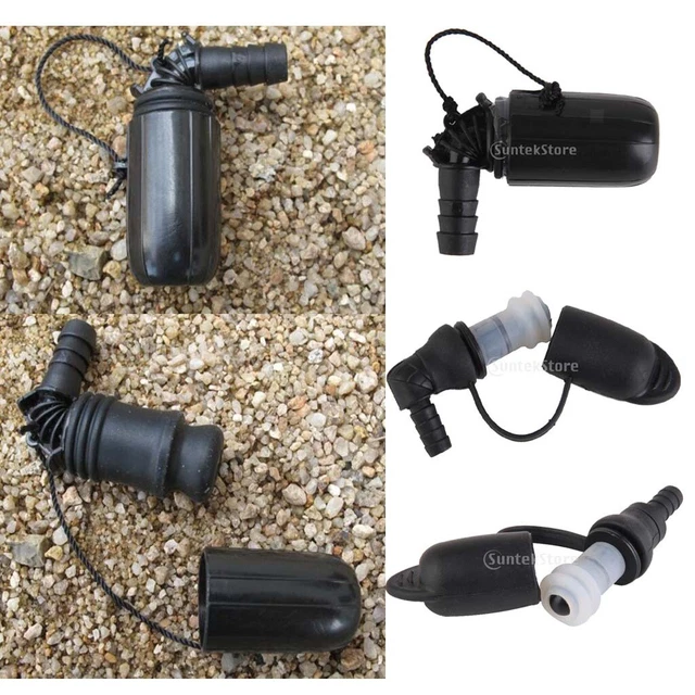 REPLACEMENT HYDRATION PACK Bite Valves WITH Cover For Cycling Sports