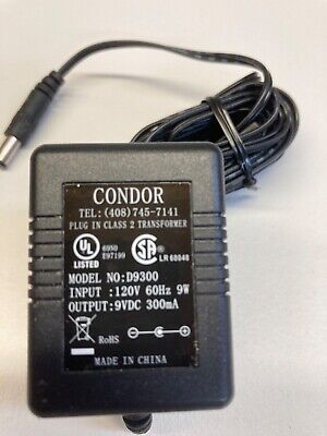 ^ CONDOR D12400 D6-10-01 Plug In Class 2 transformateur 