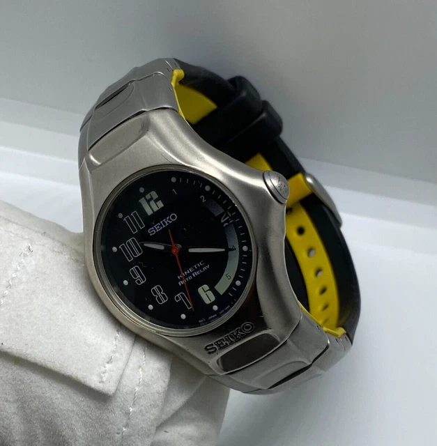 FANTASTICO OROLOGIO SEIKO Kinetic Auto Relay 5j22 Vintage EUR 108,00 FANTASTICO OROLOGIO SEIKO Kinetic Auto Relay 5j22 Vintage EUR 108,00