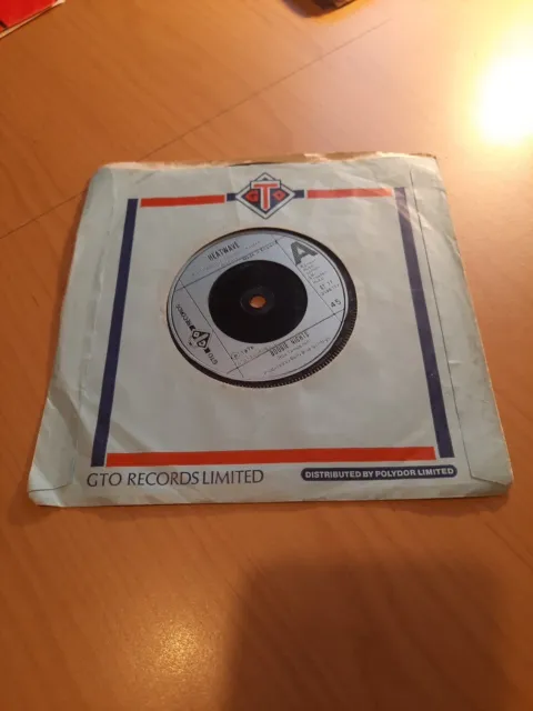 HEATWAVE - BOOGIE NIGHTS - 7" VINYL SINGLE / RECORD. Early Pressing A2